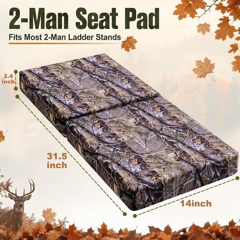 YUNVI Foldable Two Man Tree Stand Seat Cushion for Ladder Stands in Kuwait