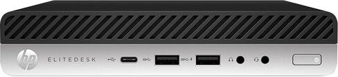 كمبيوتر HP EliteDesk 800 G4 صغير الحجم، Intel Six Core i5 8500T 2.1 جيجا هرتز، ذاكرة وصول عشوائي DDR4 سعة 32 جيجابايت، محرك أقراص NVMe M.2 SSD بسعة 512 جيجابايت، واي فاي، USB من النوع C، Windows 11 Pro (متجدد) in Kuwait