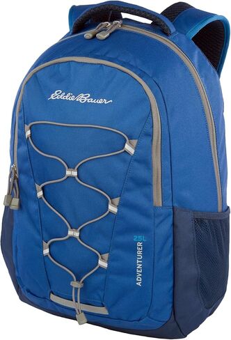 Eddie Bauer Adventurer Backpack with Organization Compartments and Hydration/Laptop Compatible Sleeve, Women's Adventurer - Dark Plum, 30L in Kuwait