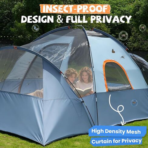 WildFinder Camping Tent 10 Person, Family Tent for Camping with Rainfly in Kuwait