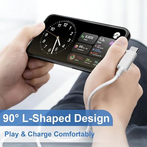 30W USB C Charger 2 Pack with 6FT 2-in-1 USB C & Lightning Cable in Kuwait