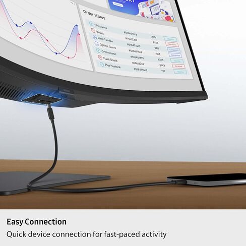 Samsung 40" ViewFinity S8 (S85TH) Curved Monitor, 5K2K WUHD Resolution in Saudi Arabia