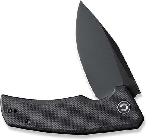 CIVIVI Pocket Knife for EDC, Regulatron Folding Knife for Men with Flipper Opener, Liner Lock, 2.98" Nitro-V Blade Micarta Handle for Camping, Hunting C23006-2 in Saudi Arabia