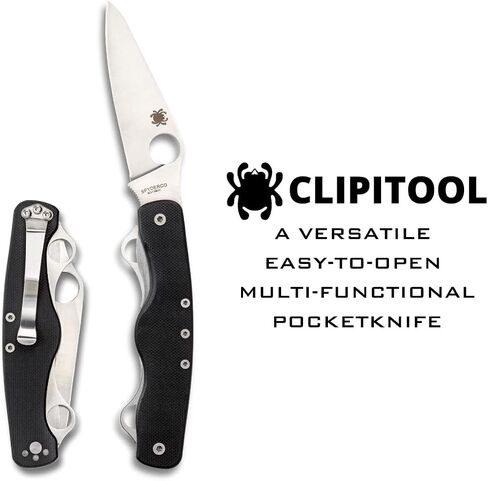 Spyderco ClipiTool Multi-Functional Folding Utility Knife, PlainEdge in Kuwait