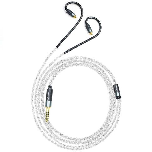 5N OFC طلاء الفضة + الجرافين مختلط جديلة سماعة استبدال الكابلات ل Sennheiser IE900 IE600 IE300 IE200 (قابس 3.5 مللي متر) in Kuwait
