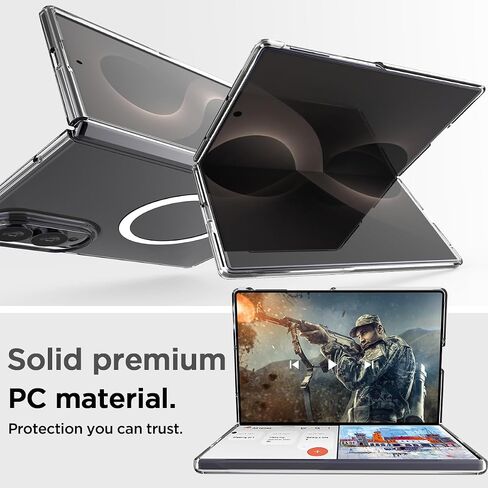 AICase for Samsung Galaxy Z Fold 8 Case Clear(Wide),Compatible with MagSafe in Saudi Arabia
