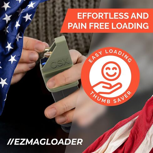EZMAGLOADER Magazine Speed Loader - Mag Accessories for Smith & Wesson CSX in Saudi Arabia