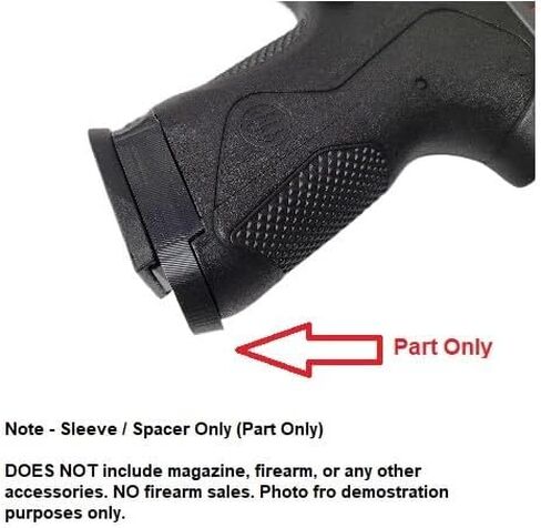 Magazine Sleeve Adapter for Beretta PX4 Storm Compact, Full Size OEM Magazine Spacer, Black Plastic, ZF-P06, 1 Piece in Saudi Arabia