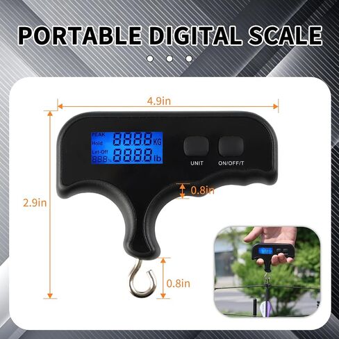 Bow Scale Equipped with Peak Holding Display Capable of Measuring110lb/50kg in Saudi Arabia