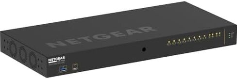 NETGEAR AV Line M4250 12 Port Switch GSM4212PX-100NAS | L3 Managed | 10x1G PoE+ @240W | 2x10G SFP+ | AV GUI | Automatic Configuration | Rack-Mountable | Cloud Care's 3 Year Warranty Included in Saudi Arabia