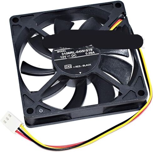 3106RL-04W-S19 DC12V 0.09A Three Lines Square Cooling Fan in Saudi Arabia