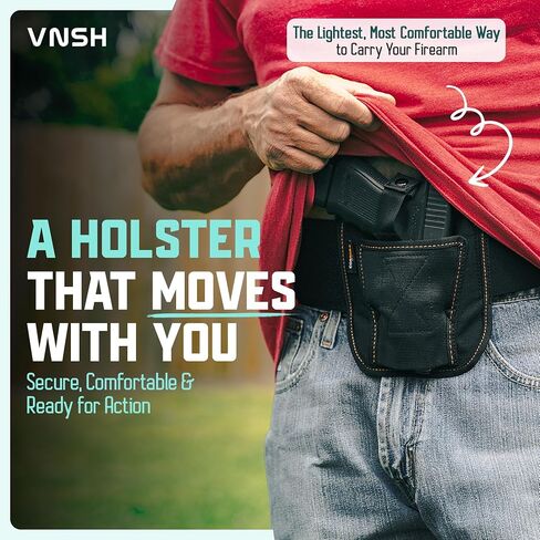 حافظة VNSH Lite Belly Band للحمل المخفي، تناسب Glock وS&W والمزيد in Kuwait