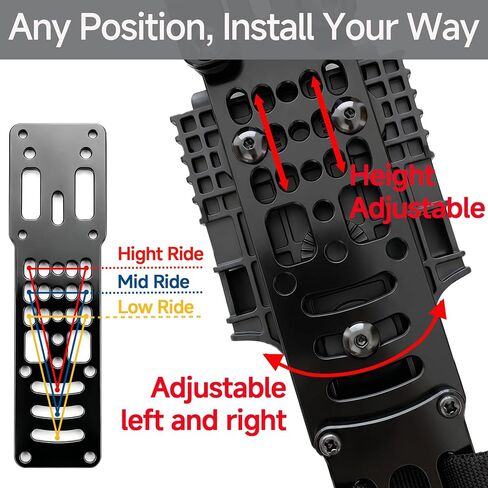 Modular Holster Adapter, Drop Leg Holster Mount with QLS Kit & Leg Strap in Kuwait