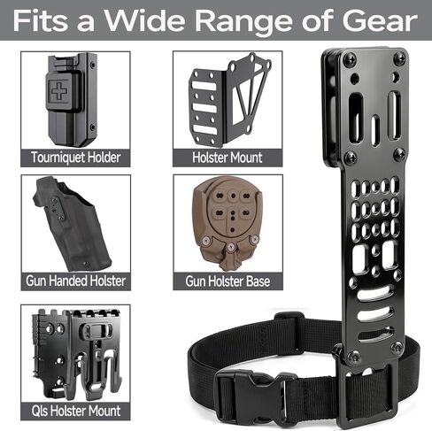 Modular Holster Adapter, Drop Leg Holster Mount with QLS Kit & Leg Strap in Kuwait