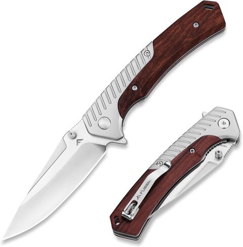 FLISSA RITTR 14C28N Pocket Knife, Liner Lock Folding Knife in Saudi Arabia