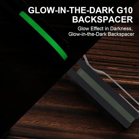 سكين جيب كيزر ماسو مع فاصل خلفي G10 يتوهج في الظلام، V3697A1 in Kuwait