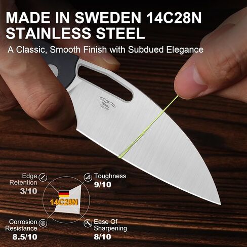 Kizer Masu Pocket Knife with Glow-in-the-Dark G10 Backspacer, V3697A1 in Kuwait