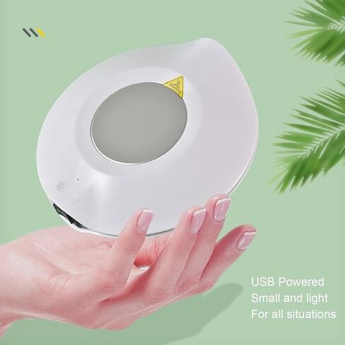 GOWENIC Smart Cup Warmer | USB Powered Constant Temperature Coffee Warmer with Cooling and Heating Pad, Rapid Heat Dissipation for Tea, Milk, Electric Beverage, Universal for in Saudi Arabia