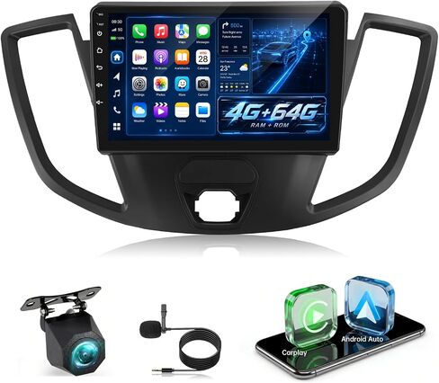 [4G+64G] Car Radio for Ford Transit 150 250 350 2015-2019 in Saudi Arabia