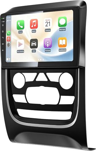 راديو Android لسيارة Dodge Durango 2014 2015 2016 2017 2018 2019 2020، وحدة رأسية تعمل باللمس مقاس 9 بوصات، CarPlay Android Auto، ملاحة GPS، بلوتوث، WiFi، RDS، SWC، وصلة مرآة، ميكروفون، كاميرا احتياطية in Kuwait