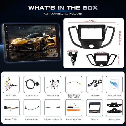 [4G+64G] Car Radio for Ford Transit 150 250 350 2015-2019 in Saudi Arabia