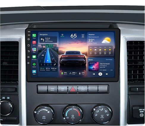 4 + 64GB ROM Upgrade Car Radio Stereo for Dodge Ram 1500 2500 2009-2012 in Saudi Arabia