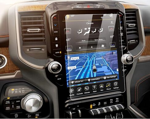 10.25" 2026 RAM RHO Passenger Screen Protector for 2025 2026 Ram 1500 RHO (Limited, Limited Longhorn, Tungsten) Front Passenger Touchscreen Cover 2026 Ram RHO Accessories HD Nano Scratch-Proof 2Pack in Saudi Arabia