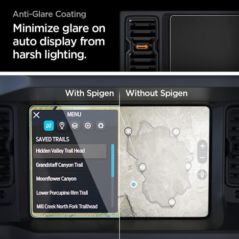 Spigen GlasTR SLIM Screen Protector Matte for Bronco (2021-2026) in Saudi Arabia