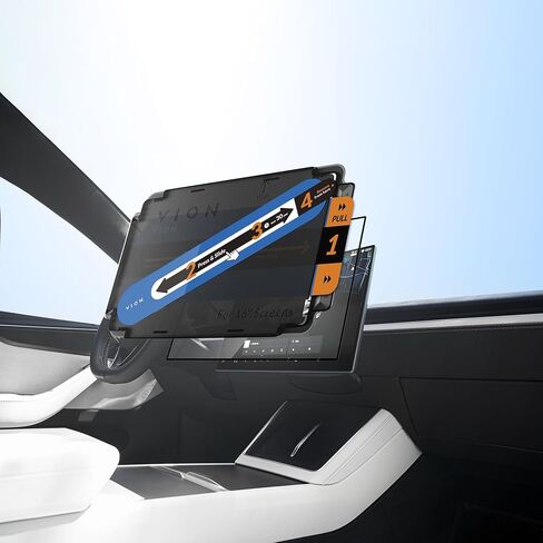 VION 16-Inch Ultra-Clear Screen Protector for 2026 Tesla Model Y Juniper in Saudi Arabia