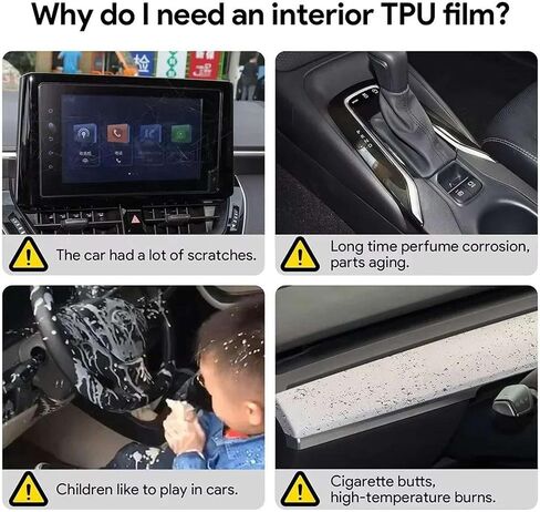 for Bestune T99 2019-2025 Car GPS Navigation Screen TPU Transparent Interior Anti-Scratch Film in Saudi Arabia