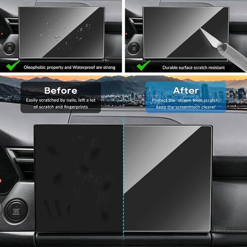 INTGET 12.9 Inch Screen Protector for 2026 Mazda CX5 Accessories Tempered Glass Central Infotainment Touchscreen Protector Navigation Touch Screen Protective Film for 2026 Mazda CX-5 Accessories in Saudi Arabia