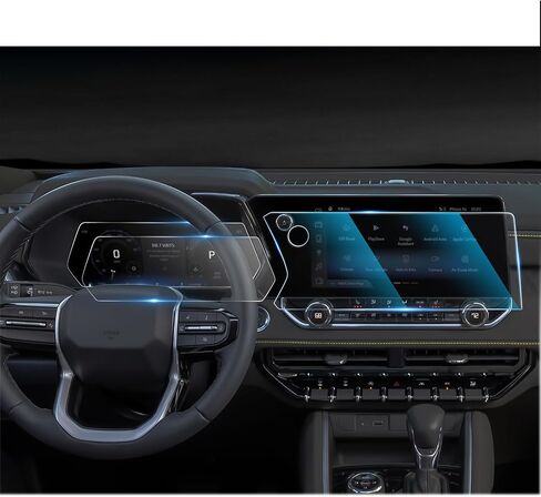 CDEFG For 2024 2025 2026 GMC Canyon Screen Protector - 11.3 Inch Matte Anti Glare Tempered Glass - Canyon (Elevation, AT4, Denali, AT4X) Touchscreen Accessories in Saudi Arabia