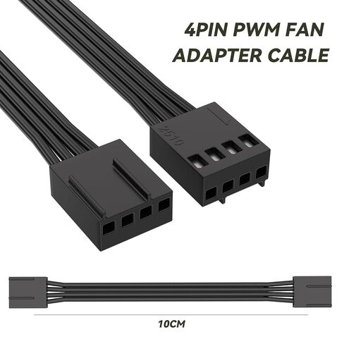 كابل تمديد مروحة PWM 4 دبوس أنثى إلى أنثى in Kuwait