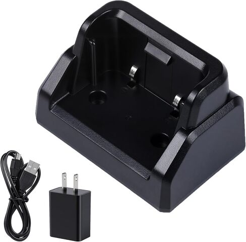 Desktop Charger for IC-M37-M37E Marine Radio with US AC Plug Adapter in Saudi Arabia