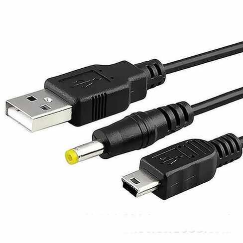 2-in-1 USB Replacement Charger Cable USB Power Cord & Data Cable for Sony for PSP 1000 2000 3000 in Saudi Arabia