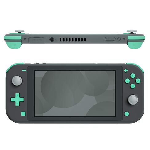 eXtremeRate Black Replacement ABXY Home Capture Plus Minus Keys Dpad L R ZL ZR Trigger for Nintendo Switch Lite, Full Set Buttons Repair Kits with Tools for Nintendo Switch Lite in Saudi Arabia