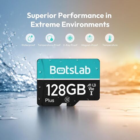 BOTSLAB 128G Micro SD Card for Botslab Dash Cam in Kuwait
