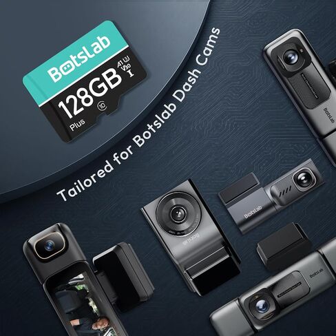 BOTSLAB 128G Micro SD Card for Botslab Dash Cam in Kuwait