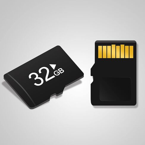 LongPlus Micro Center Class 10 Micro SDHC Flash Memory Card with Adapter for Mobile Device Storage Phone, Tablet, Drone & Full HD Video Recording - 32GB, 80MB/s UHS-I, C10, U1 in Saudi Arabia