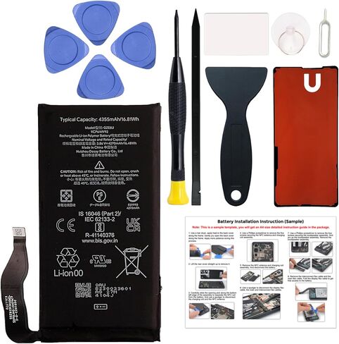 New Upgraded Battery for Pixel 7, GZEBU Replacement Battery Compatible with Pixel 7 GVU6C, GQML3, GO3Z5, with Repair Tools & Instruction, G020I-B in Saudi Arabia