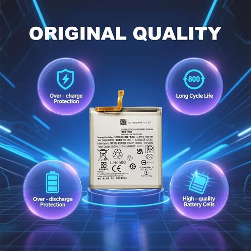 New Cellphone Replacement Battery Compatible with Galaxy S23 SM-S911F/DS/U/U1/W/B/N Series EB-BS911ABY, with Toolkit & Repair Guide in Saudi Arabia