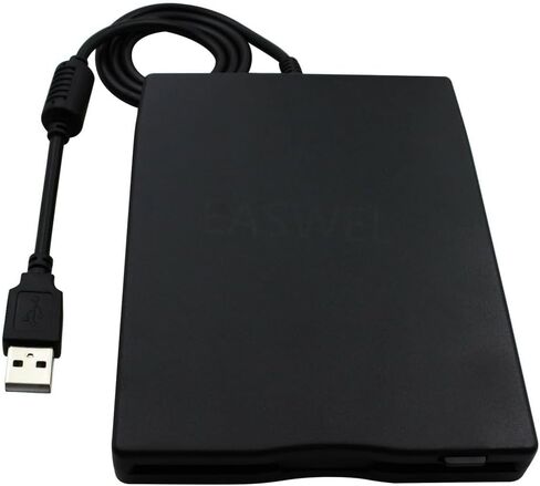 3.5 Inch USB 2.0 Portable External Floppy Disk Drive 1.44Mb Reader FDD PC Laptop in Saudi Arabia