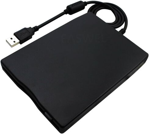 3.5 Inch USB 2.0 Portable External Floppy Disk Drive 1.44Mb Reader FDD PC Laptop in Saudi Arabia