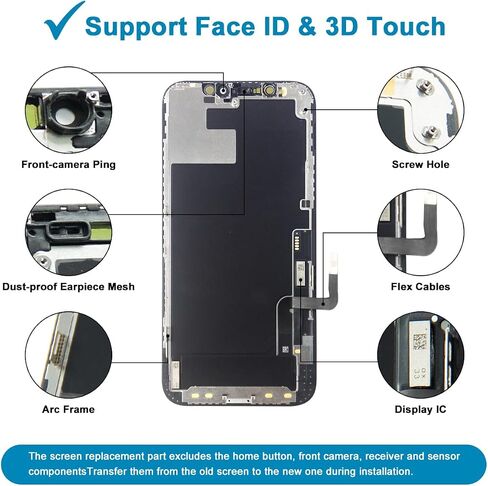 for iPhone 12/12 Pro OLED Screen Replacement Kit in Kuwait