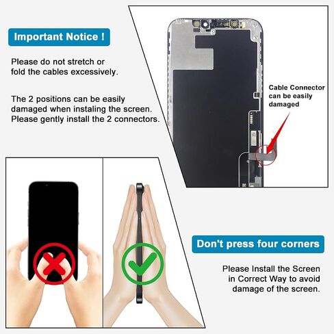 for iPhone 12/12 Pro OLED Screen Replacement Kit in Kuwait