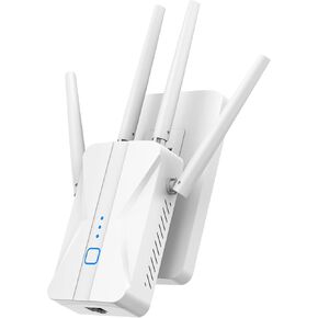 ROQRL WiFi Extender 2026 AC1200 Dual Band 5GHz/2.4GHz Signal Booster Up to 15,999 Sq.ft, 3-in-1 Wireless Repeater Router Amplifier for Home with Ethernet Port in Saudi Arabia