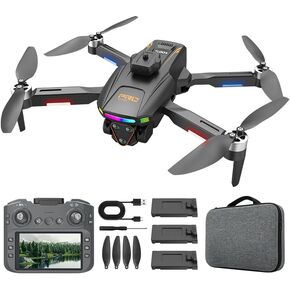 طائرات بدون طيار LF678 GPS مع كاميرا للبالغين 4K، شاشة 4.5 بوصة على وحدة التحكم in Kuwait