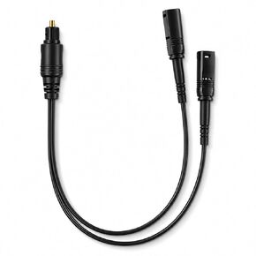 1 in 2 Out Digital Optical Audio Splitter Cable Fiber Optic Splitter for TV Sound Bar Receiver and Home Theater System in Saudi Arabia