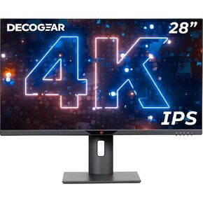 Deco Gear OLED 49 Inch Curved Monitor, 5K2K 5120×1440 Ultrawide Dual QHD, 144HZ, 0.03ms, 32:9 HDR400, Adaptive Sync, R1800 Premium 100% sRGB 90W USB-C, Built-in Speakers Height Adjustable Stand in Kuwait