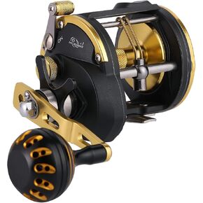 Sougayilang Trolling Reel Saltwater Level Wind Reels, Drag Reels Boat Fishing Ocean Fishing for Sea Bass Grouper in Saudi Arabia